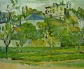 Huerto en Montaña Pontoise Paul Cezanne